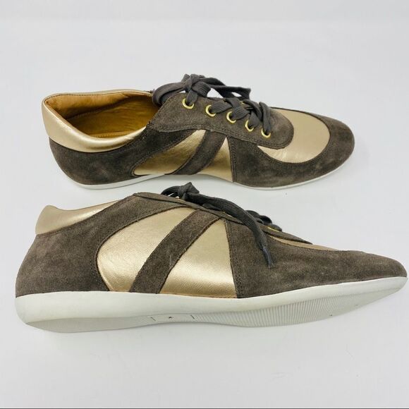 Corso Como - NWOT Suede Metallic Sneakers (9.5M) - Picture 7 of 13